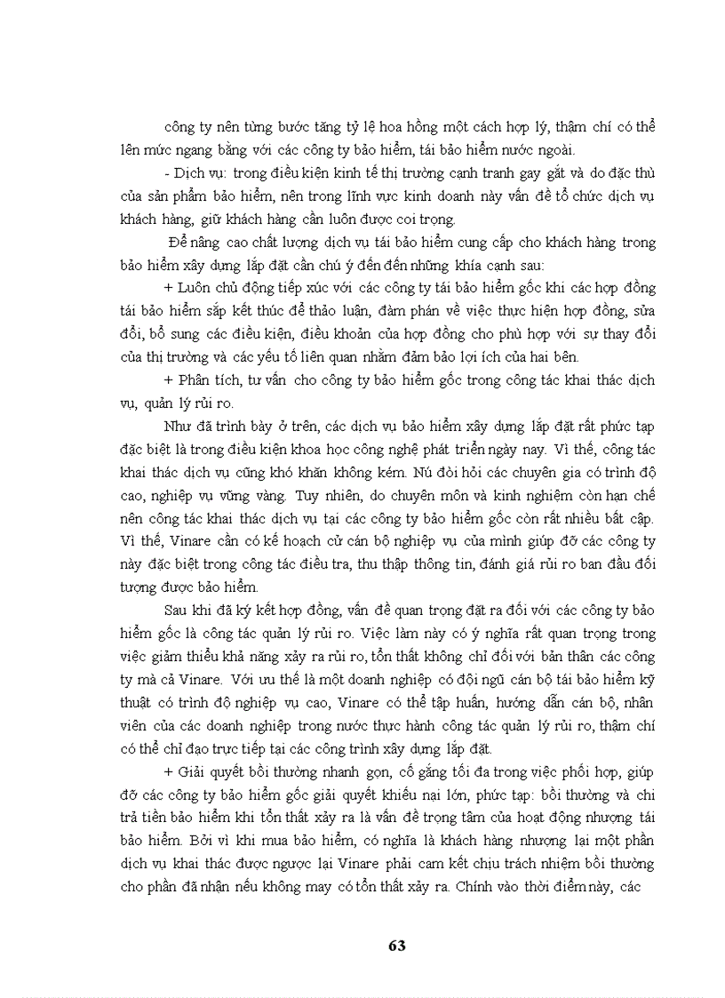 image for page Quá trình thực hiện tái bảo hiểm xây dựng lắp đặt tại Tổng công ty cổ phần tái bảo hiểm quốc gia Việt Nam giai đoạn 2005 - 2009