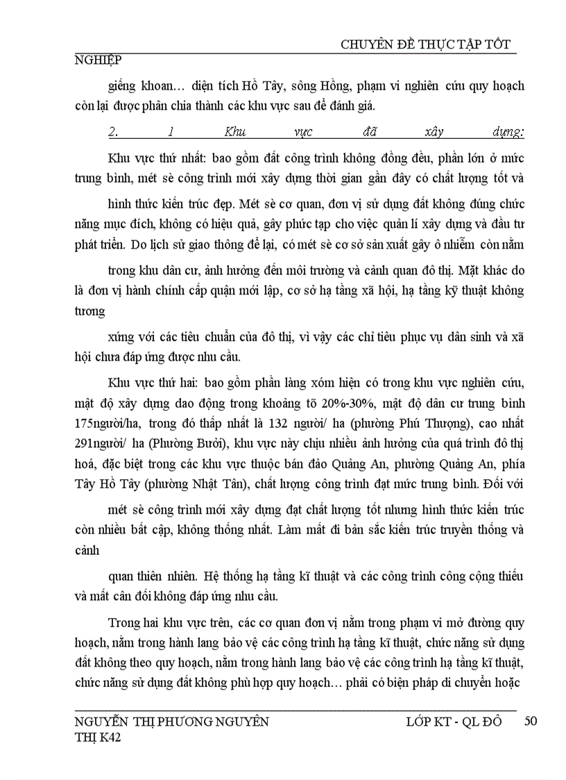 image for page Công tác quản lý nhà nước về qui hoạch sử dụng đất trên địa bàn quận Tây Hồ