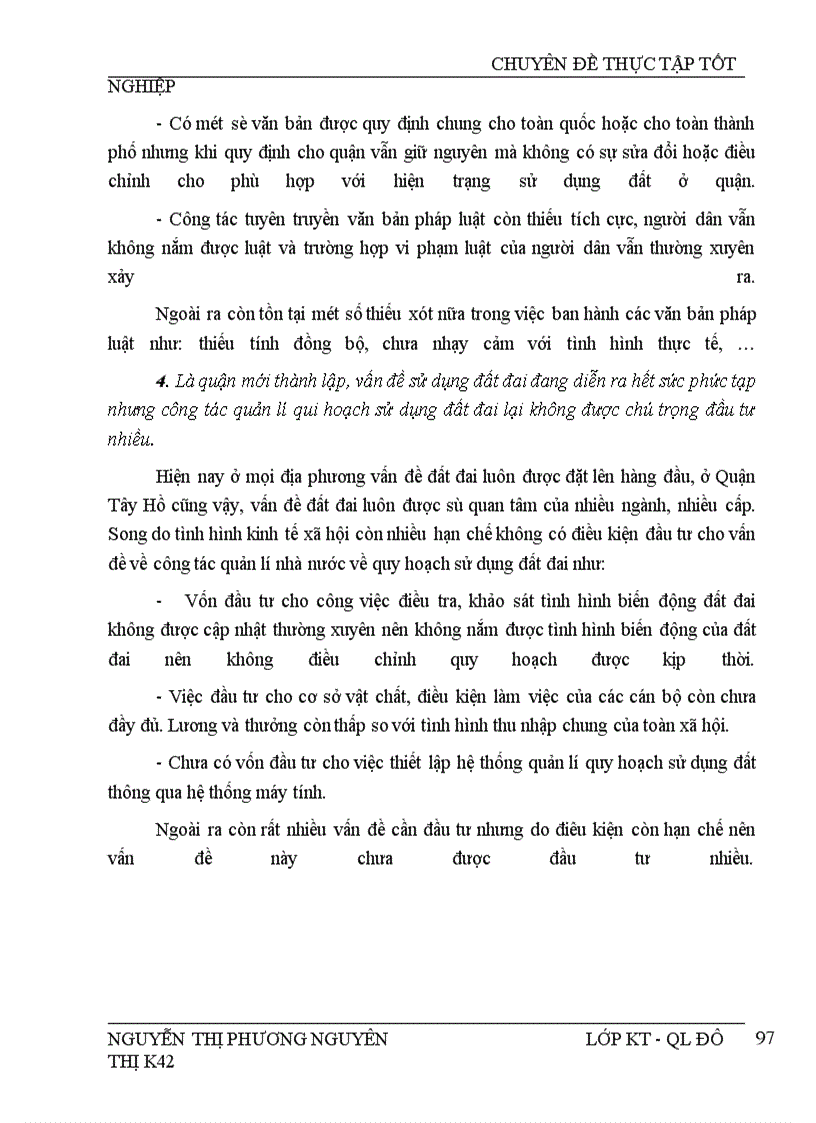 image for page Công tác quản lý nhà nước về qui hoạch sử dụng đất trên địa bàn quận Tây Hồ