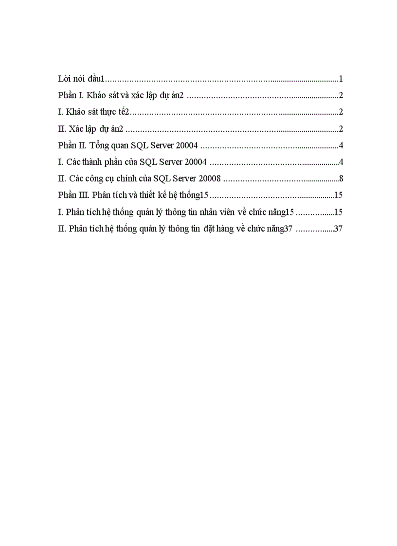 image for page Hệ thống quản lý thông tin đặt hàng về chức năng