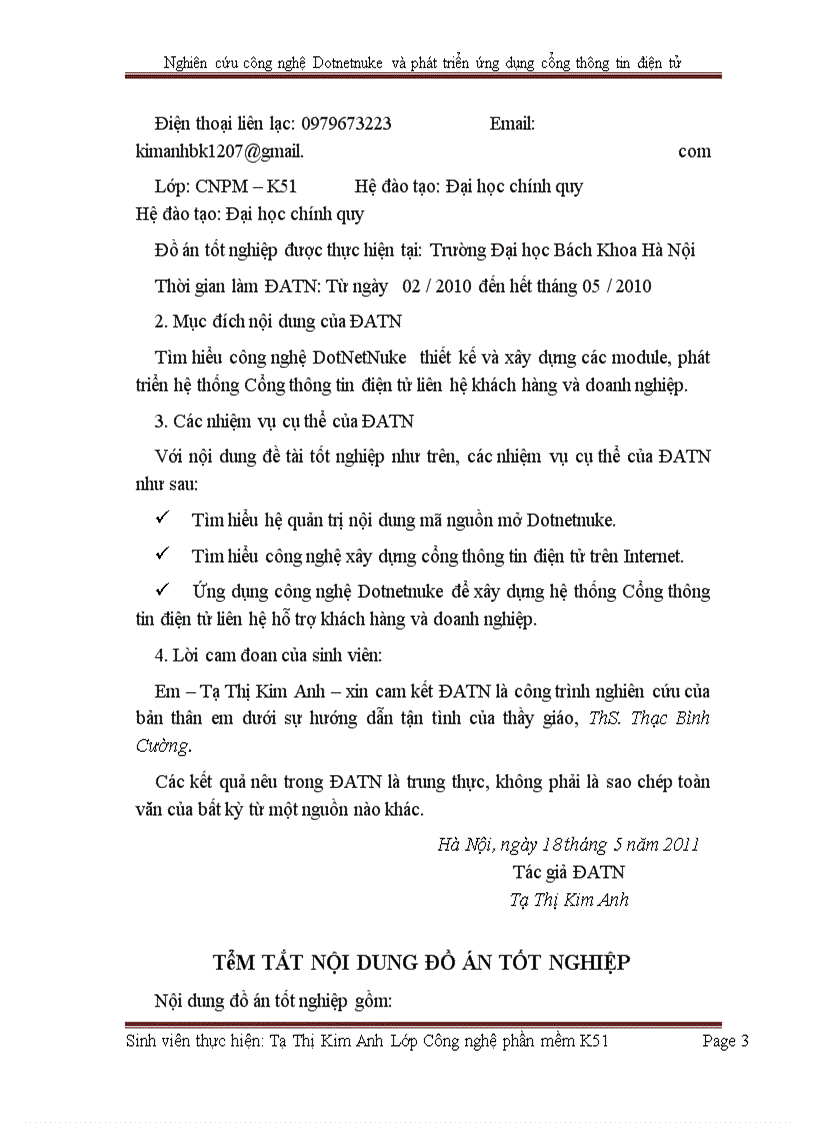 image for page Nghiên cứu công nghệ Dotnetnuke và phát triển ứng dụng cổng thông tin điện tử