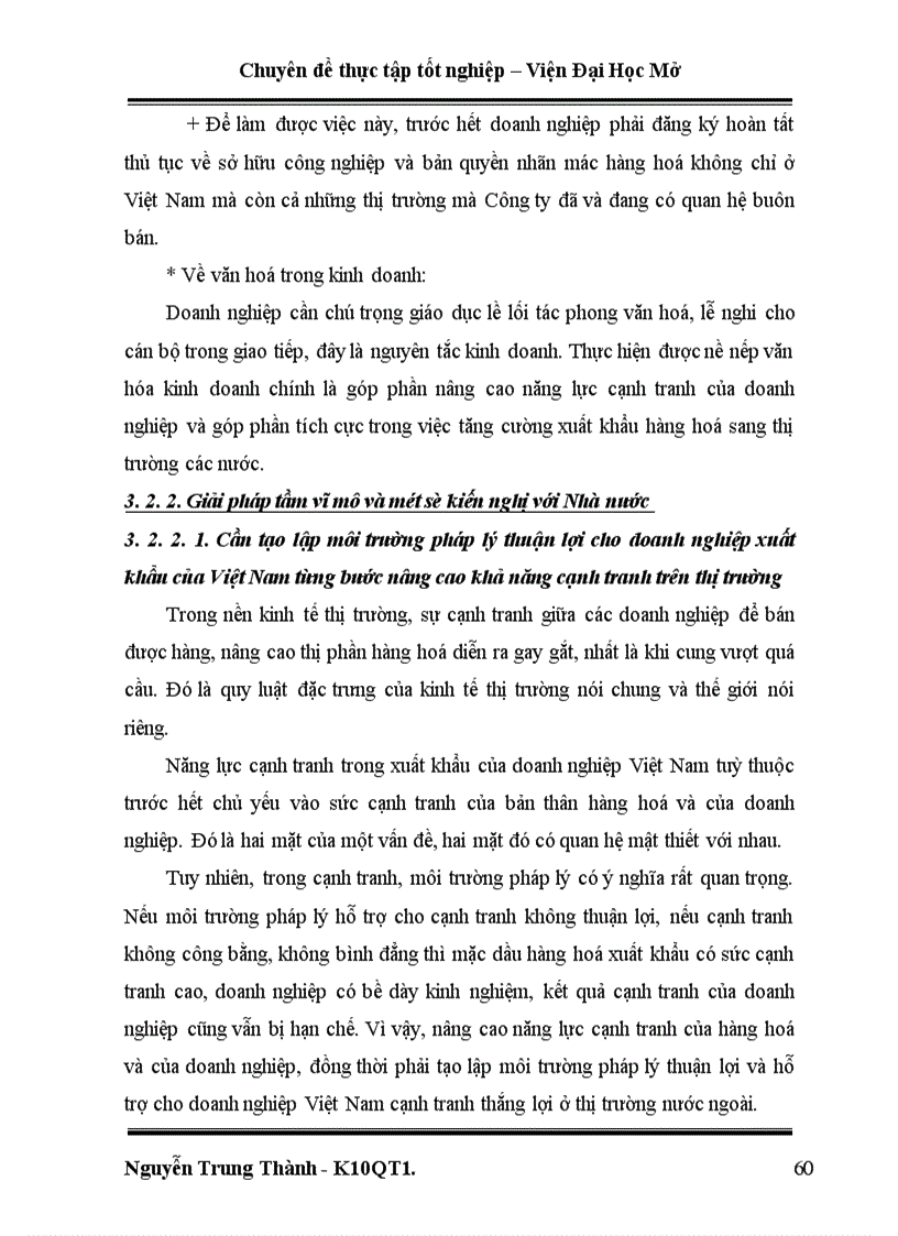image for page Một số giải pháp hoàn thiện hoạt động kinh doanh xuất khẩu tại Công ty Xuất Nhập khẩu Tổng Hợp I – bộ thương mại.