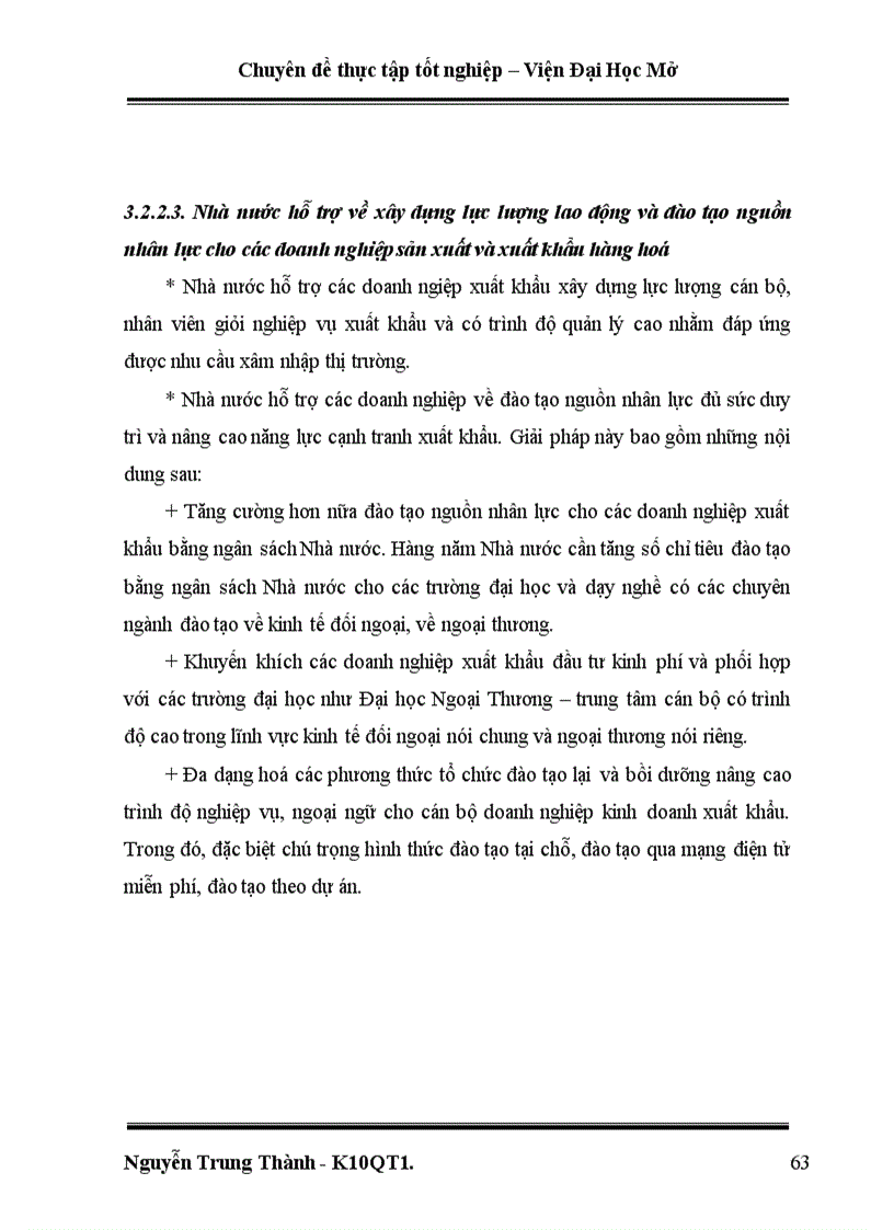 image for page Một số giải pháp hoàn thiện hoạt động kinh doanh xuất khẩu tại Công ty Xuất Nhập khẩu Tổng Hợp I – bộ thương mại.