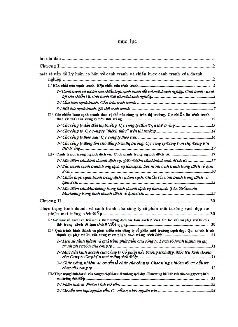 image for page Một số vấn đề Lý luận cơ bản về cạnh tranh và chiến lược cạnh tranh của doanh nghiệp