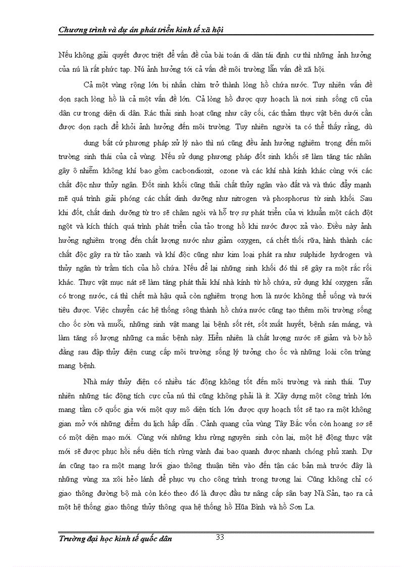 image for page Nghiên cứu, tính toán bồi lắng và nước dềnh ứng với các phương án xây dựng khác nhau của hồ chứa Sơn La