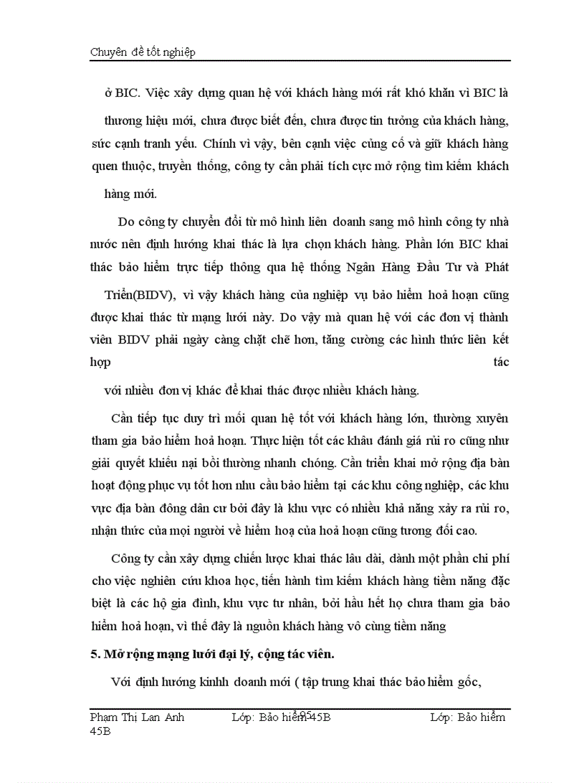 image for page Nghiệp vụ bảo hiểm hoả hoạn và các rủi ro đặc biệt tại công ty bảo hiểm Ngân hàng Đầu Tư và Phát Triển