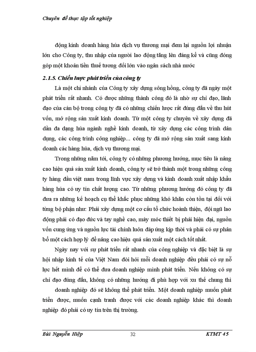 image for page Bước đầu nghiên cứu môi trường lao động và ảnh hưởng của nó tới sức khoẻ người lao động tại công ty CP PTXD&XNK Sông Hồng