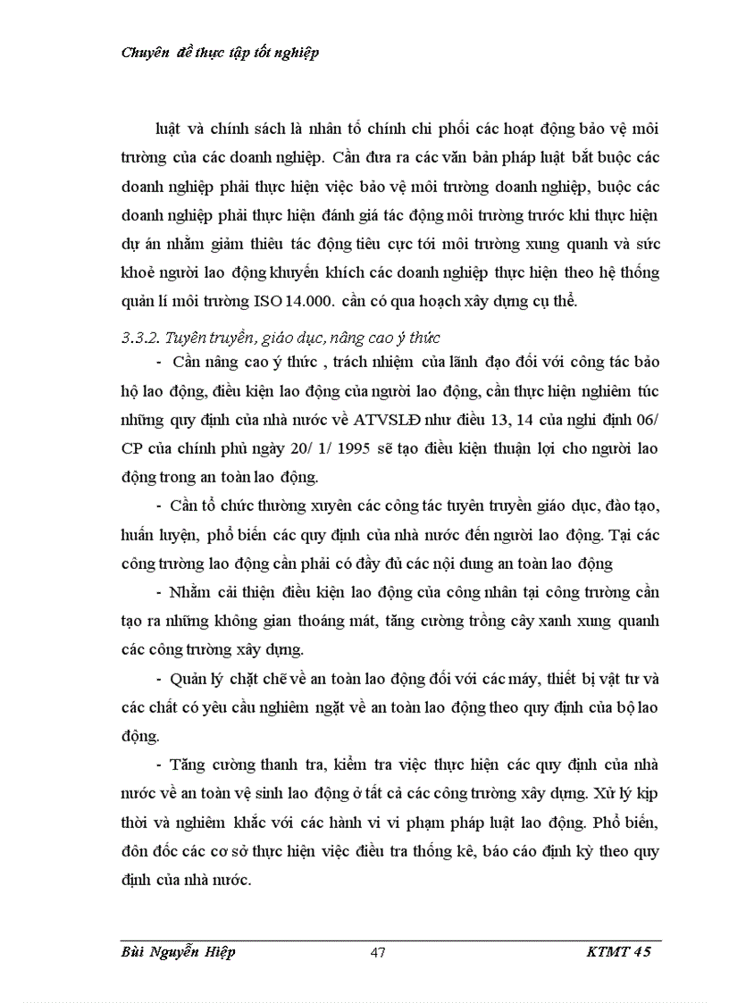 image for page Bước đầu nghiên cứu môi trường lao động và ảnh hưởng của nó tới sức khoẻ người lao động tại công ty CP PTXD&XNK Sông Hồng