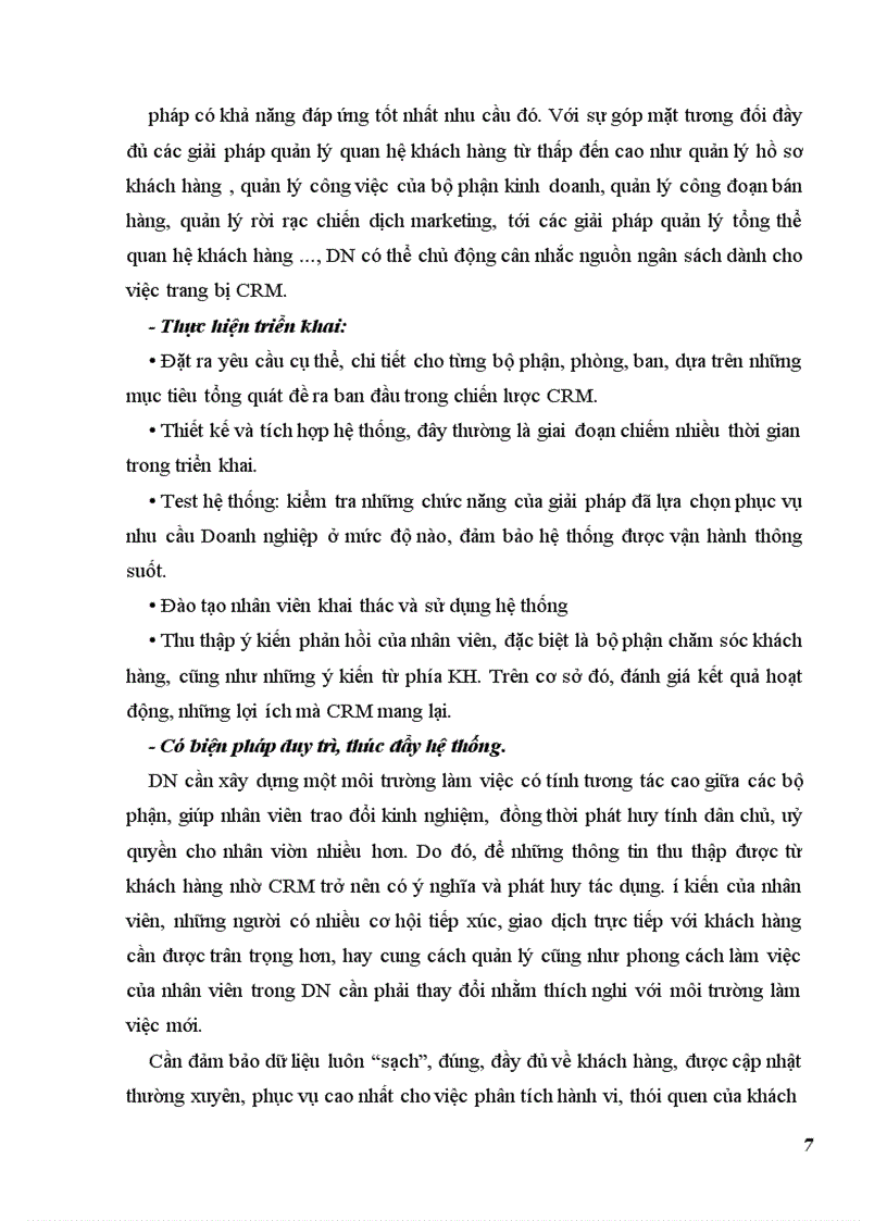 image for page Một số giải pháp để triển khai và duy trì thành công hệ thống này ở các doanh nghiệp Việt Nam