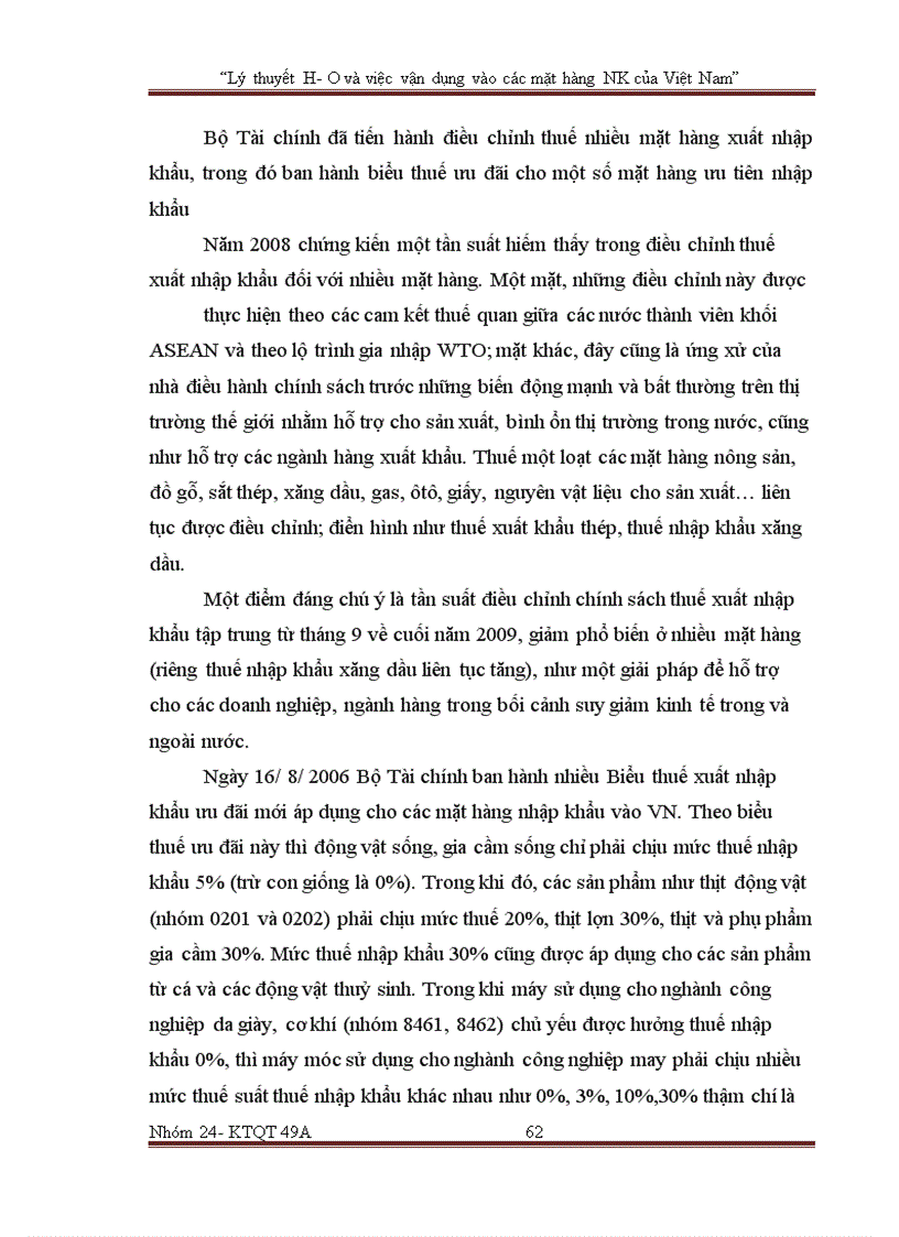 image for page Lý thuyết H-O và việc vận dụng vào các mặt hàng nhập khẩu của Việt Nam