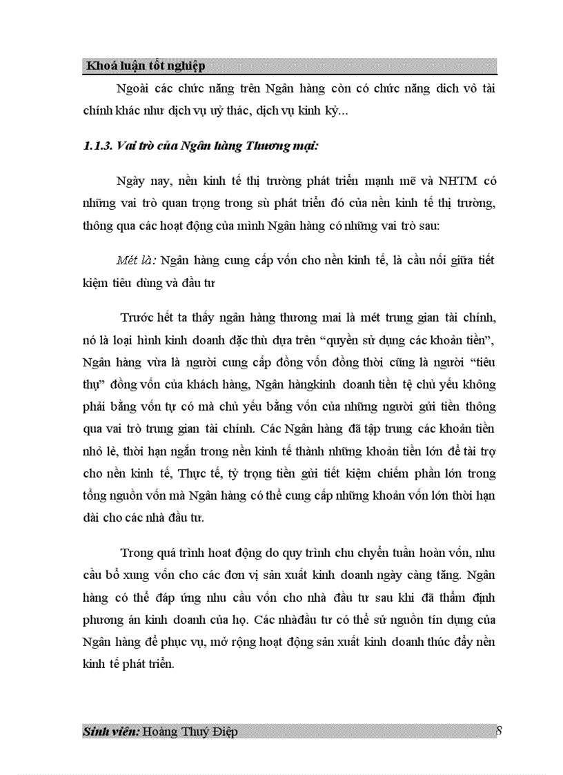 image for page Những giải pháp nhằm nâng cao hiệu quả công tác huy động vốn tại Ngân hàng Công thương Đống Đa