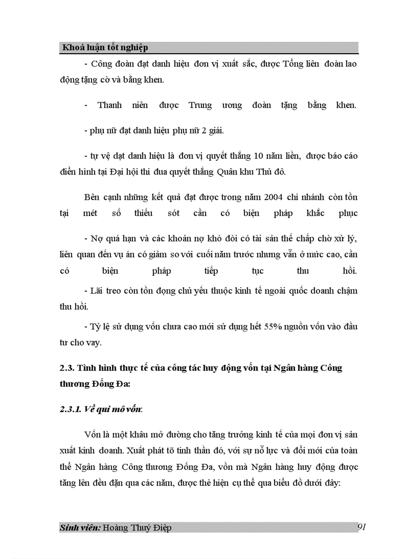 image for page Những giải pháp nhằm nâng cao hiệu quả công tác huy động vốn tại Ngân hàng Công thương Đống Đa