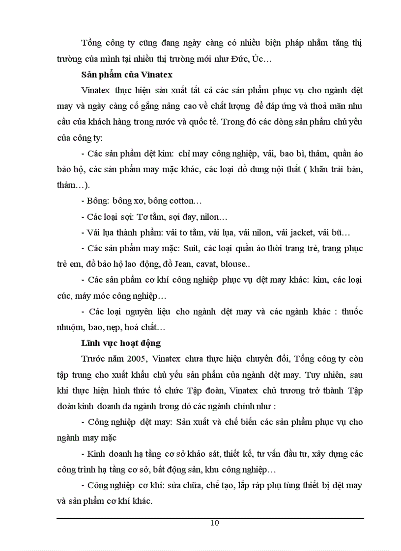 image for page Vinatex mở rộng thị trường sản phẩm may mặc ở eu