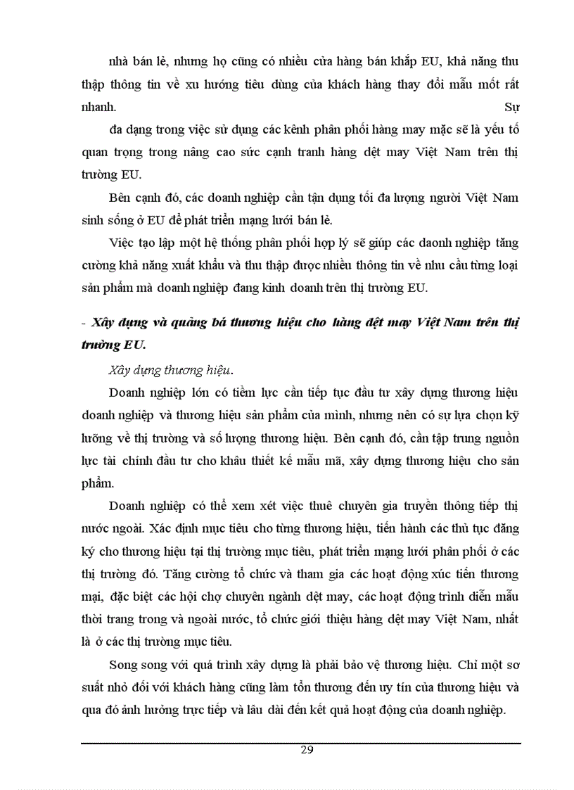 image for page Vinatex mở rộng thị trường sản phẩm may mặc ở eu