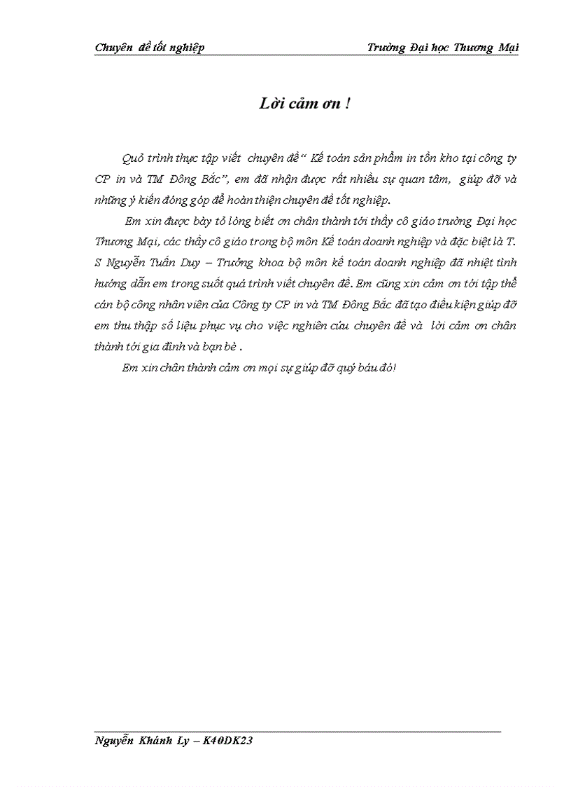 image for page Kế toán sản phẩm in tồn kho tại Công ty cổ phần in và thương mại Đông Bắc