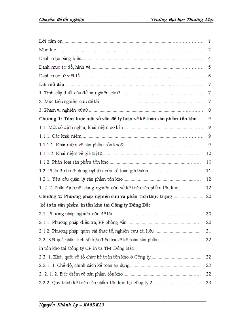 image for page Kế toán sản phẩm in tồn kho tại Công ty cổ phần in và thương mại Đông Bắc