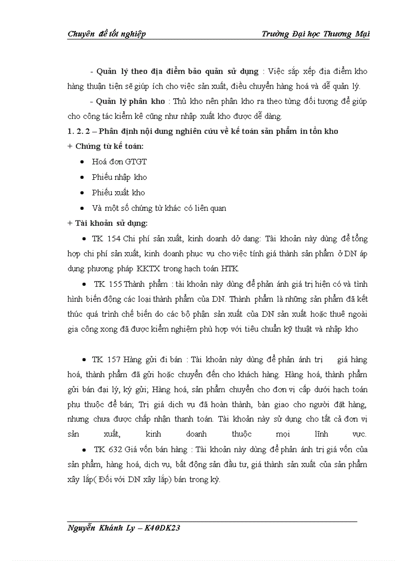 image for page Kế toán sản phẩm in tồn kho tại Công ty cổ phần in và thương mại Đông Bắc