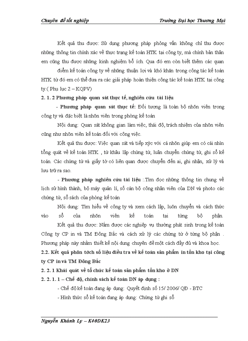 image for page Kế toán sản phẩm in tồn kho tại Công ty cổ phần in và thương mại Đông Bắc