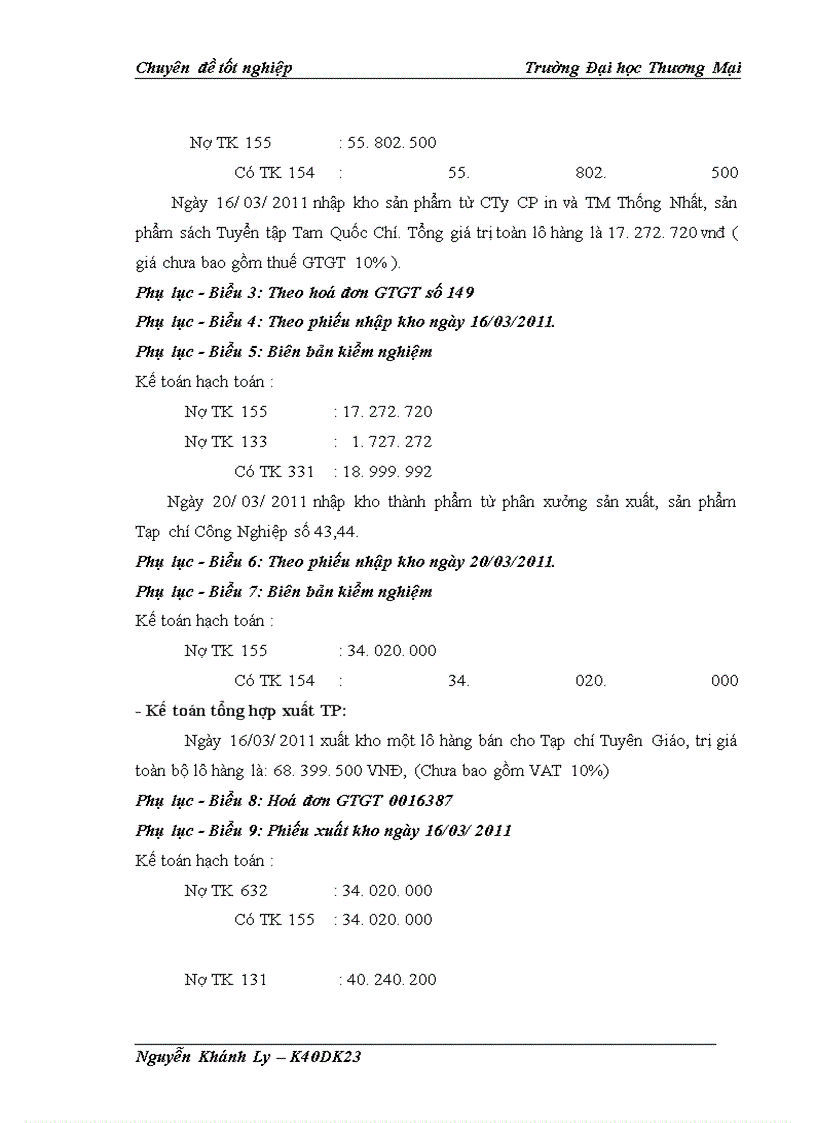 image for page Kế toán sản phẩm in tồn kho tại Công ty cổ phần in và thương mại Đông Bắc