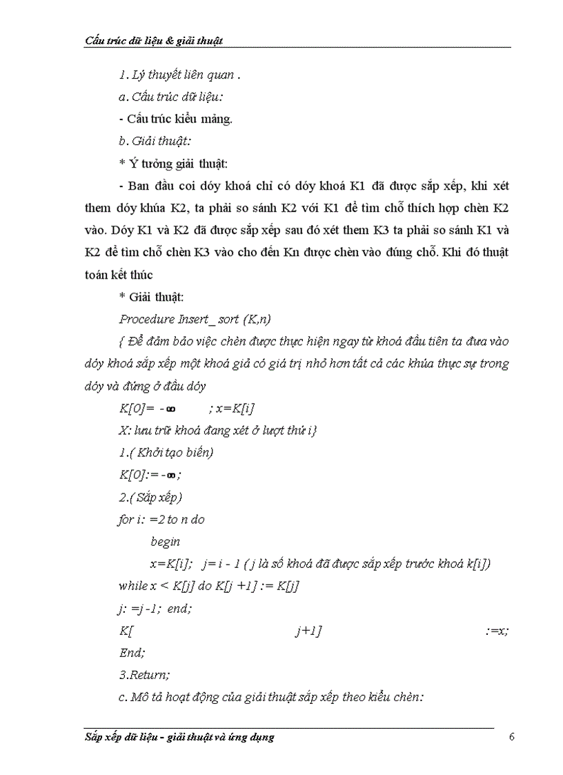 image for page Giải thuật sắp xếp dữ liệu