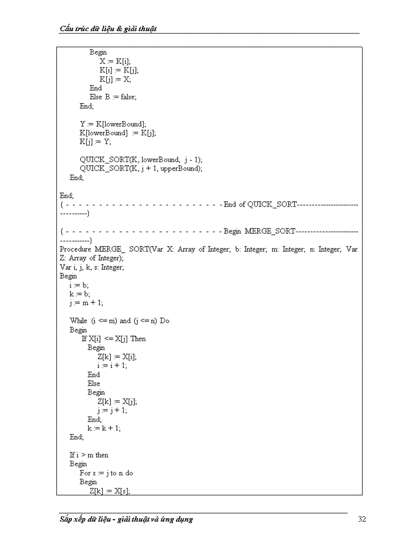 image for page Giải thuật sắp xếp dữ liệu