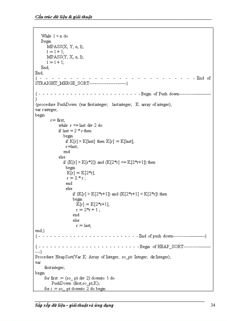 image for page Giải thuật sắp xếp dữ liệu
