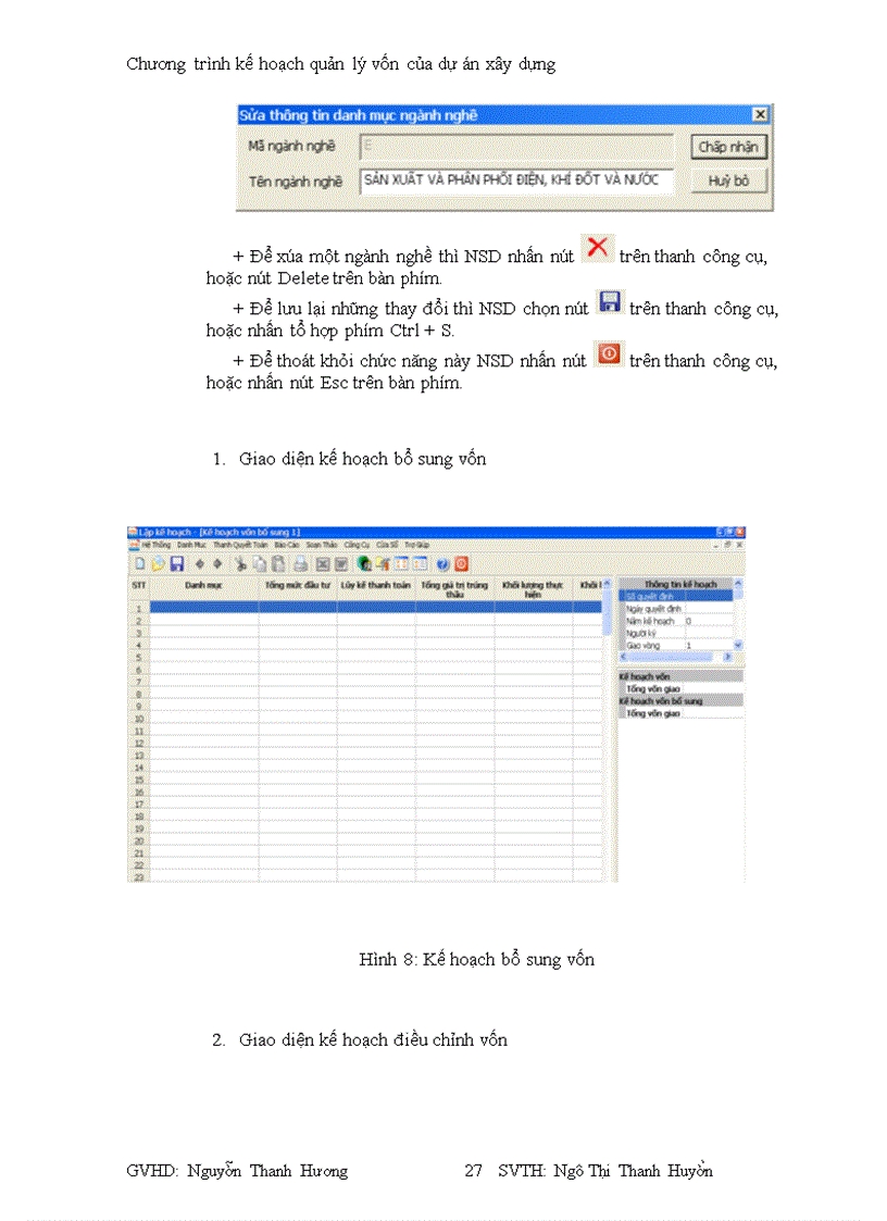 image for page Chương trình kế hoạch quản lý vốn của dự án xây dựng