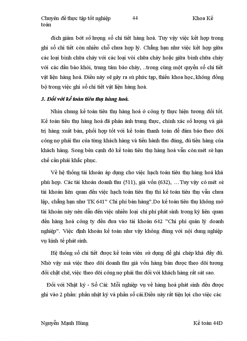 image for page Hoàn thiện kế toán thu mua và tiêu thụ hàng hoá ở Công ty TNHH Thiết bị Phòng cháy Chữa cháy Hà Nội