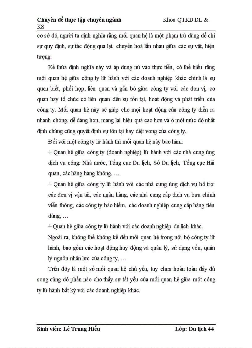 image for page Một số giải pháp nhằm phát triển mối quan hệ giữa công ty Việt Nam Open Tour với các doanh nghiệp khác