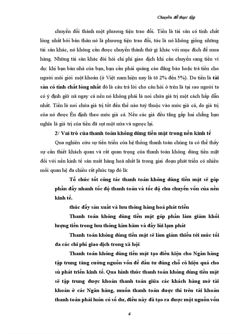 image for page Một số vấn đề nhằm hoàn thiện và phát triển tác thanh toán không dùng tiền mặt tại chi nhánh ngân hàng Công thương KVII- HBT - Hà Nội