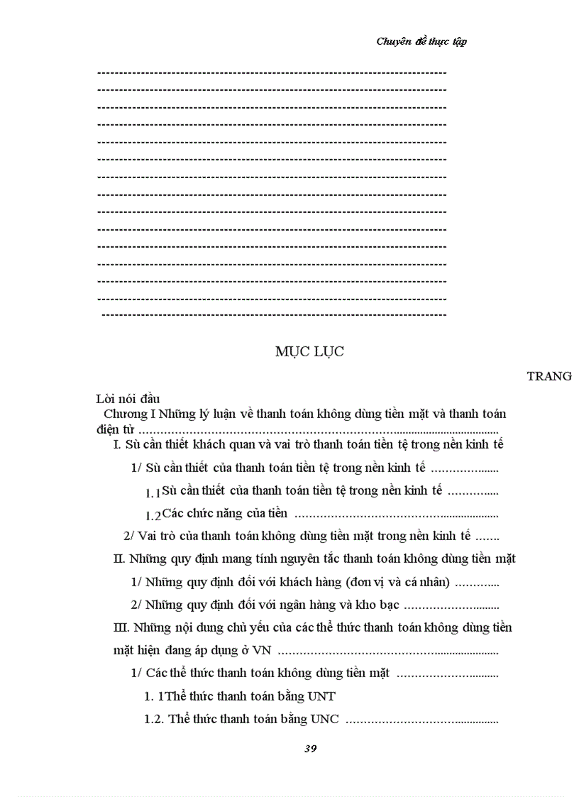 image for page Một số vấn đề nhằm hoàn thiện và phát triển tác thanh toán không dùng tiền mặt tại chi nhánh ngân hàng Công thương KVII- HBT - Hà Nội