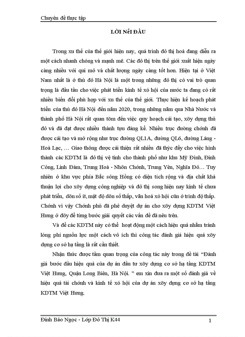 image for page Đánh giá bước đầu hiệu quả của dự án đầu tư xây dựng cơ sở hạ tầng KDTM Việt Hưng, Quận Long Biên, Hà Nội.