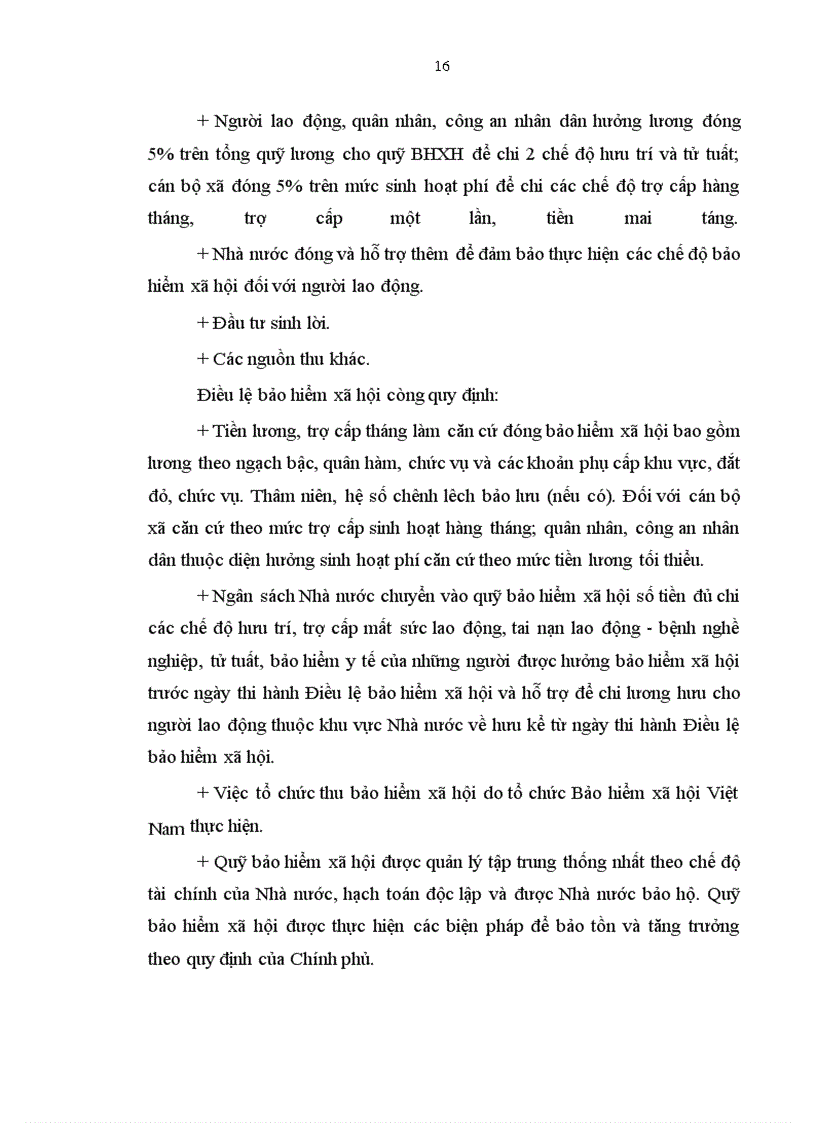 image for page Thực trạng về quỹ bảo hiểm xã hội của nước ta hiện nay.