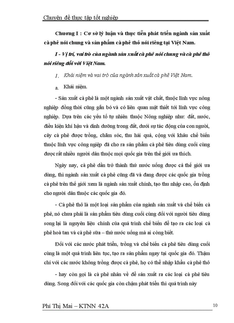 image for page Những giải pháp nhằm nâng cao chất lượng sản phẩm cà phê thô của Việt nam