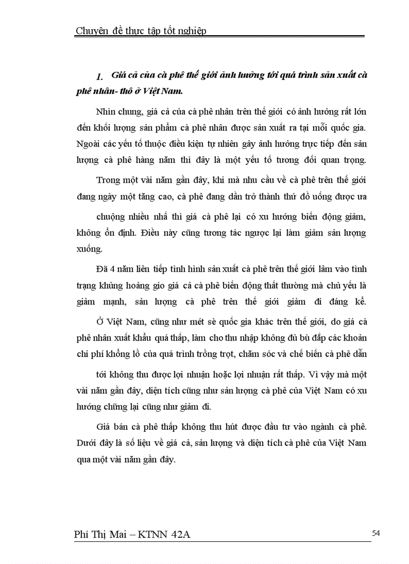 image for page Những giải pháp nhằm nâng cao chất lượng sản phẩm cà phê thô của Việt nam