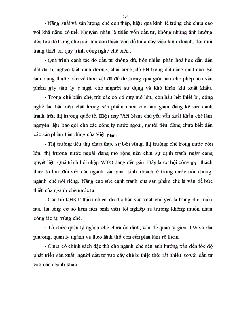 image for page Phát triển ngành chè Việt Nam trong qúa trình hội nhập kinh tế quốc tế