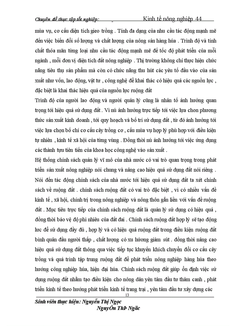 image for page Hiệu quả sử dụng đất nụng nghiệp sau khi chuyển đổi cơ cấu cây trồng , vật nuôi ở tỉnh Hải Dương