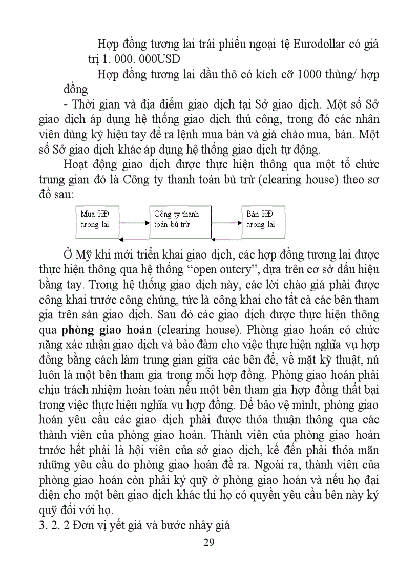 image for page Thị trường kì hạn - tổ chức và quản trị giao dịch