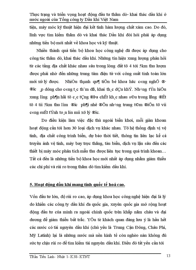image for page Thực trạng và triển vọng hoạt động đầu tư thăm dò- khai thác dầu khí ở nước ngoài của Tổng công ty Dầu khí Việt Nam
