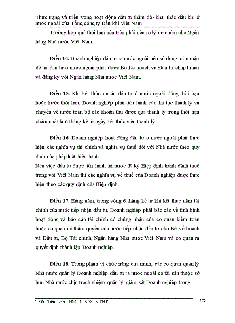 image for page Thực trạng và triển vọng hoạt động đầu tư thăm dò- khai thác dầu khí ở nước ngoài của Tổng công ty Dầu khí Việt Nam