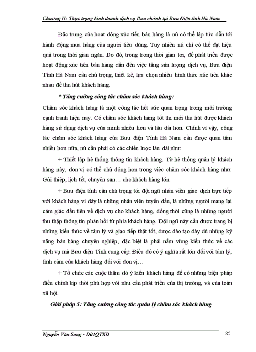 image for page Một số giải pháp phát triển dịch vụ bưu chính tại bưu điện tỉnh Hà Nam