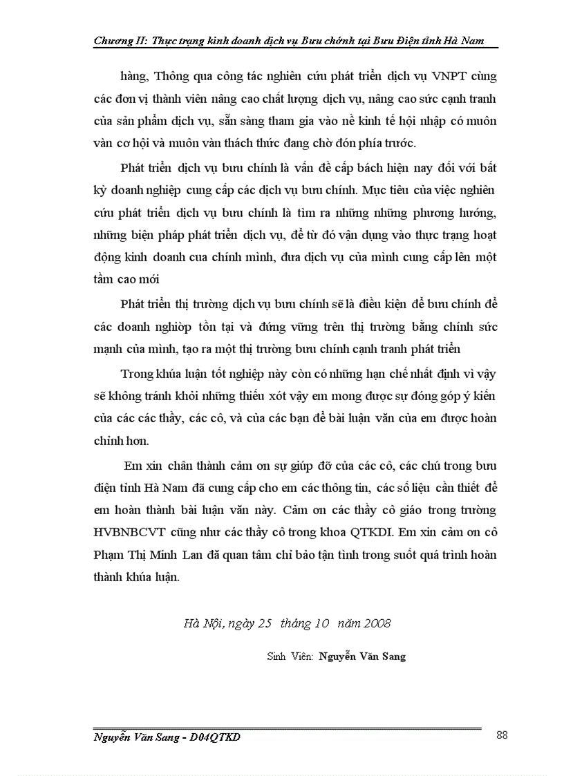 image for page Một số giải pháp phát triển dịch vụ bưu chính tại bưu điện tỉnh Hà Nam