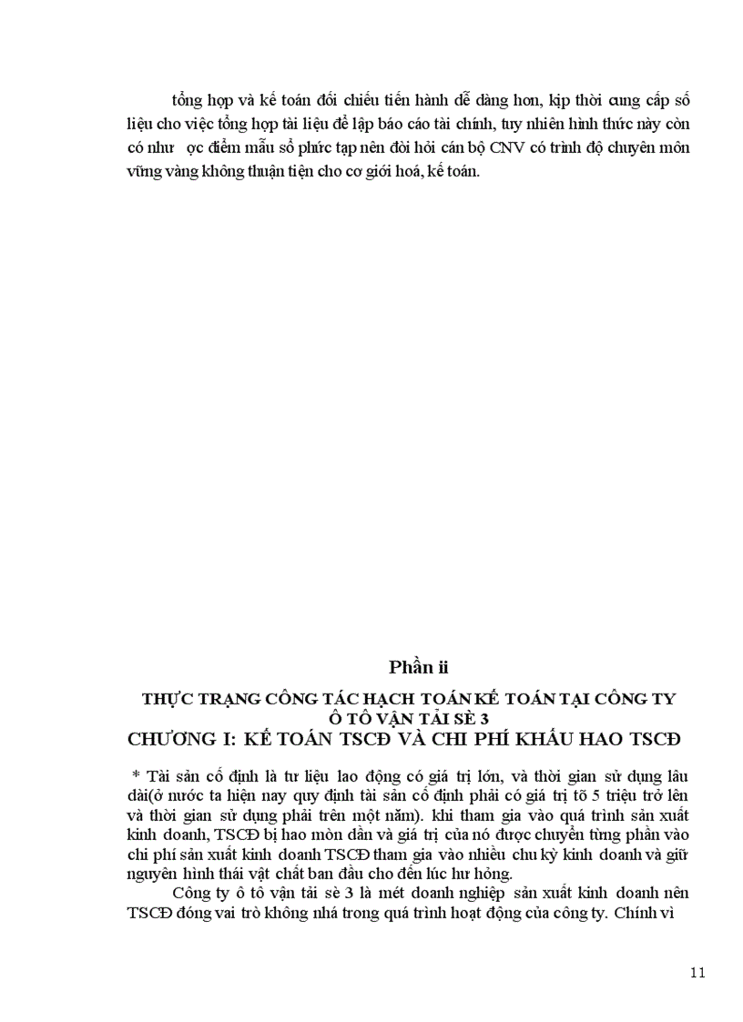 image for page Báo cáo thực tập tại Công ty vận tải vận tải ô tô số 3