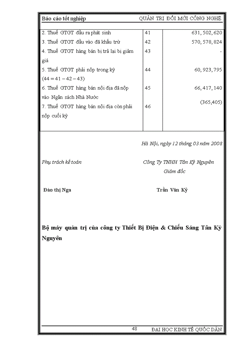 image for page Quản lý đổi mới công nghệ trong công ty TNHH thiết bị điện và chiếu sáng Tân Kỷ Nguyên