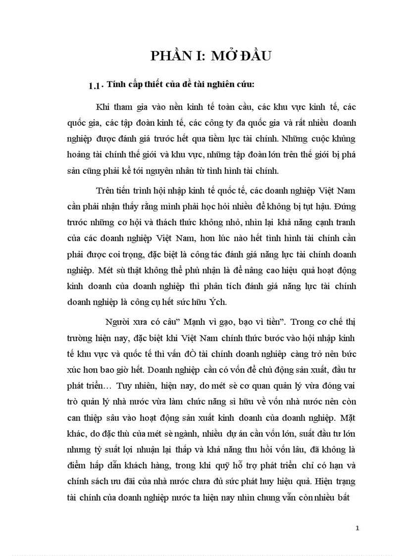 image for page Phân tích năng lực tài chính của công ty cổ phần Sông Đà 2