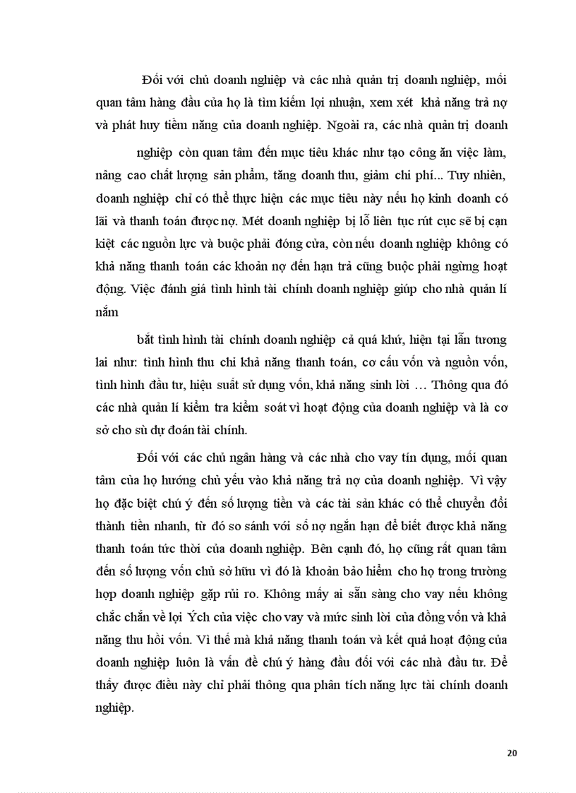image for page Phân tích năng lực tài chính của công ty cổ phần Sông Đà 2