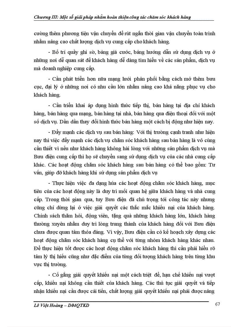 image for page Một số giải pháp hoàn thiện công tác chăm sóc khách hàng tại Bưu điện tỉnh Phú Thọ
