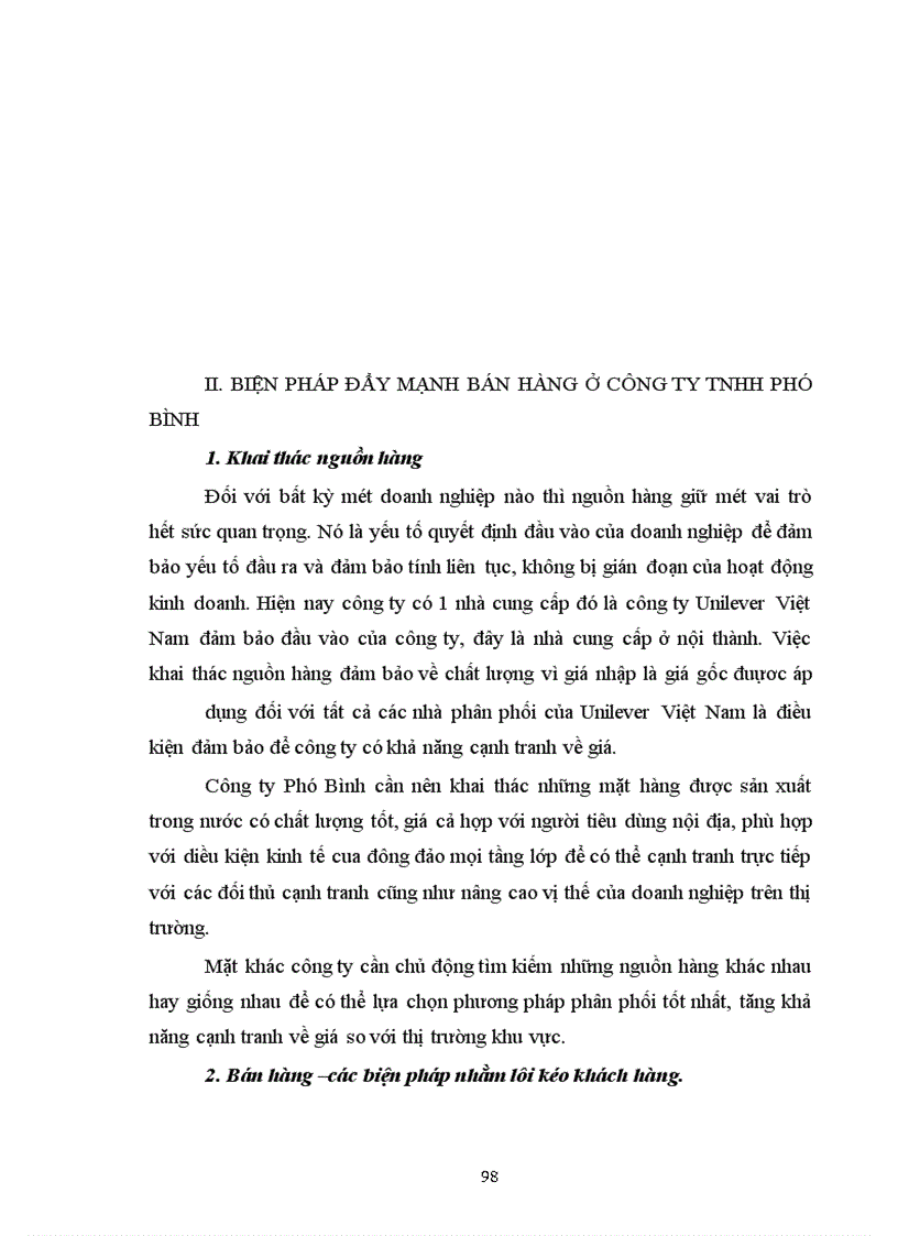 image for page Kháí quát về hoạt động bán hàng của doanh nghiệp trong cơ chế thị trường