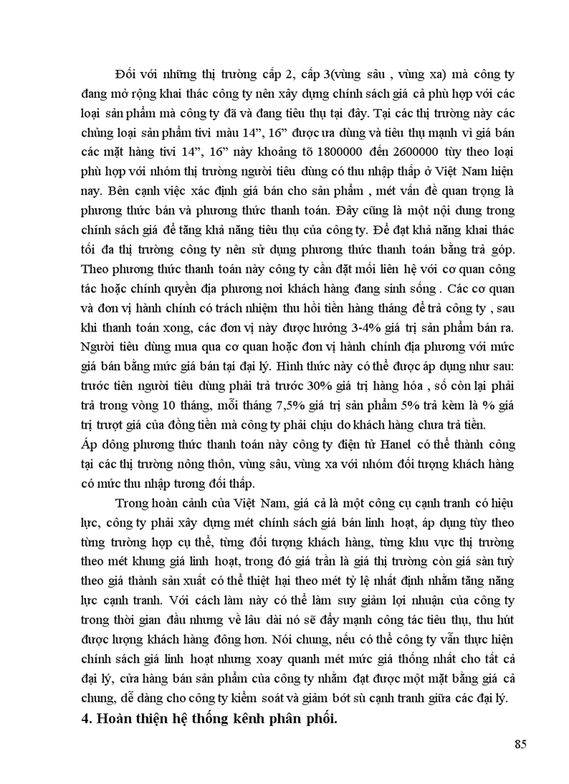 image for page Một số biện pháp cơ bản nhằm đẩy mạnh công tác tiêu thụ sản phẩm ở công ty điện tử Hà Nội - Hanel