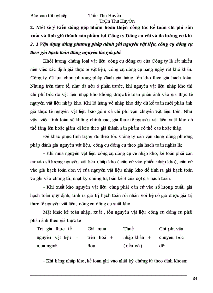 image for page Tổ chức kế toán tập hợp chi phí sản xuất và tính giá thành sản phẩm tại Công ty Dụng cụ cắt và đo lường cơ khí
